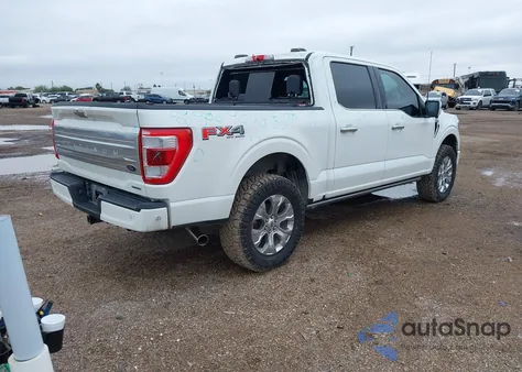 2022 Ford F-150 Platinum from USA, damaged, VIN 1FTFW1E81NFA67983